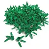 Image de 100 pièces de LEGO "Plantes vertes / feuilles de bambou" en vert.