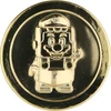 Image de LEGO Super Mario : pièce de collection dorée (65mm)