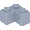 Image de LEGO : 50 pièces pierre angulaire 2x2, gris clair