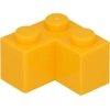 Image de LEGO : 50 pi ¨ces pierre angulaire 2x2, orange clair