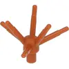 Image de LEGO : 500x élément végétal, sombre ? orange