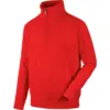 Image de Sweat de travail ¼ de zip Job+ Rouge XXL
