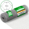 Image de Clôture en fil de fer galvanisé, fil de lapin en épaisseur de fil de 0,8 mm, 50 cm x 10 m