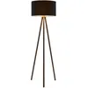 Image de Lindby - Lampadaire Bois 'majken' En Bois Pour Salon & Salle À Manger