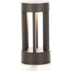 Image de Lindby   Borne D'Extérieur Led Jordis 22 Cm   Aluminium Anthracite   Indice De Protection Ip65   Économie D'Énergie   Éclairage Décoratif Moderne