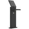 Image de Lucande - Led Lampe Solaire 'silvan' En Aluminium