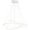 Image de Lucande - Led Suspension À Intensité Variable 'ezana' En Métal Pour Salon & Salle À Manger