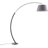 Image de Lucande - Lampadaire 'evelyna' En Textile Pour Chambre À Coucher