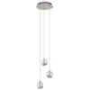 Image de Led Suspension En Verre 'hayley' En Verre Pour Salon & Salle À Manger
