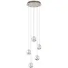 Image de Lucande - Led Suspension En Verre 'hayley' En Verre Pour Salon & Salle À Manger
