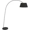 Image de Lindby - Lampadaire 'esti' En Textile Pour Salon & Salle À Manger