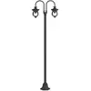 Image de Lampadaire Extérieur À Intensité Variable 'farley' En Métal