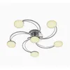 Image de Lindby - Led Plafonnier 'rouven' En Métal Pour Salon & Salle À Manger