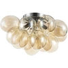Image de Plafonnier, métal cognac, nickel, G9 douilles