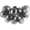 Image de Plafonnier, métal nickel, métal, G9 douilles