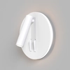 Image de Applique murale LED, spot mobile, métal blanc