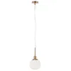 Image de Suspension, métal laiton, hauteur réglable, douille E14