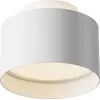 Image de Plafonnier LED, métal, blanc, rond