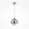 Image de Fermi Lampe à suspendre 20cm métal avec tenture en cristal