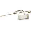 Image de Applique LED, métal, noir bronze, H 55 cm