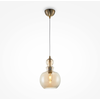 Image de Suspension, métal, bronze, douille E27, hauteur 153,4cm