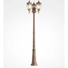 Image de Lampadaire, candélabre, noir or, alu, H 239 cm