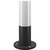 Image de Lampadaire, métal, IP54, noir, 1x douille E27, H 30cm