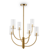 Image de Maytoni Lampe à suspendre Arco Brass MOD223PL-06BS