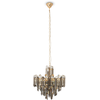 Image de Suspension, métal doré, pendentif décoratif, douille E14