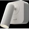 Image de Maytoni Mirax Applique de lecture avec interrupteur orientable blanc rectangulaire