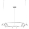 Image de Suspension LED, blanc spots mobiles, H 120 cm