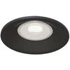 Image de Luminaire encastré, aluminium,1 flamme, noir, D 8,5 cm