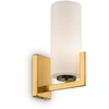 Image de Maytoni Fortano Applique E27 laiton blanc verre