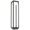 Image de Lampadaire LED, lampe d'extérieur, alu, noir, H 80 cm
