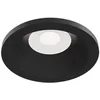 Image de Luminaire encastré, aluminium, 1 flamme, noir, IP65, D 8,5 cm