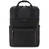Image de Sac à dos Kapten & Son Bergen Small, couleur noire, 9 litres. Petit sac à dos pour femmes et hommes, de couleur noire. Sac à dos de jour avec compartiment pour tablette. Idéal comme sac de jour, sac pour la ville et sac cabine. Résistant à l'eau