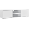 Image de [en.casa]® Table de télévision - Noir 34,5x120x40 cm - TV Lowboard Board Armoire de télévision Armoire basse