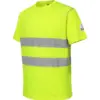 Image de Tee-shirt de travail microporeux Würth MODYF haute-visibilité LUMEN jaune M