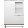 Image de CALICOSY - Vaisselier avec 2 Portes et 2 Tiroirs H140 cm - COPENHAGUE