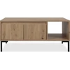 Image de CALICOSY - Table Basse 2 Portes 1 Niche L100 cm - PLOCK