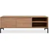 Image de CALICOSY - Meuble TV 2 Abattants 2 Niches L150 cm - PLOCK