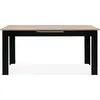 Image de CALICOSY - Table à manger extensible de 160 à 200 cm, ouverture automatique - BIRMINGHAM