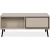 Image de CALICOSY - Table Basse 2 Tiroirs et Niches L94 cm - ARONA