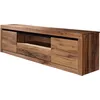 Image de MASSIVMOEBEL24 | Meuble TV 202x42 Chênes sauvage et lombard huilé Bois naturel MONTREUX #105