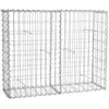 Image de Estexo - Gabion À Pierres En Métal Galvanisé 100x80x30 Cm