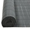 Image de Estexo - Brise Vue De Jardin Balcon Résistant En Pvc Gris / 1,20 X 5 M