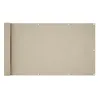 Image de Estexo - Brise Vue De Balcon Jardin En Pvc 6 M Crème / 90x600cm