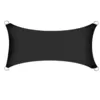 Image de Estexo - Voile D'Ombrage En Polyéthylène Anthracite / 2x4m (droit)