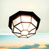 Image de Plafonnier extérieur noir rustique résistant aux intempéries E27 MILANO maritime lampe extérieure balcon terrasse maison