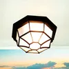 Image de Licht-erlebnisse - Plafonnier D'Extérieur Milano De Couleur Noire Au Design Rétro En Style Maritime Ø35,5cm Ip44 - Noir